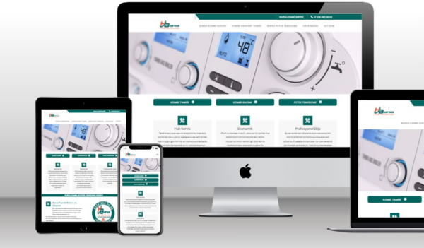 Kombi, Klima ve Beyaz Eşya Servisleri Web Sitesi