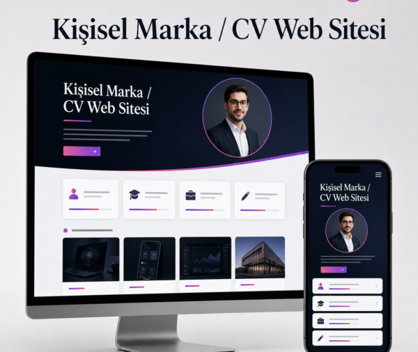 Kişisel Marka / CV Web Sitesi