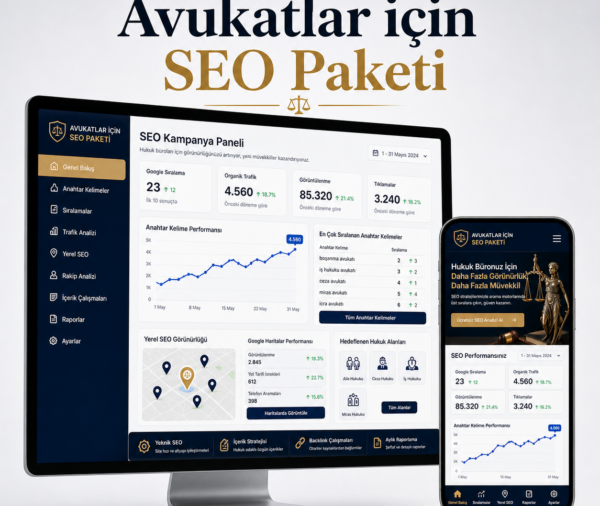 Avukatlar için SEO Paketi