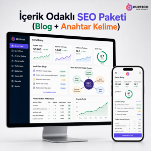 İçerik Odaklı SEO Paketi (Blog + Anahtar Kelime)