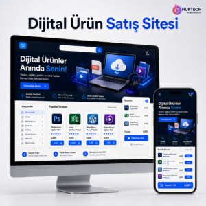 Dijital Ürün Satış Sitesi