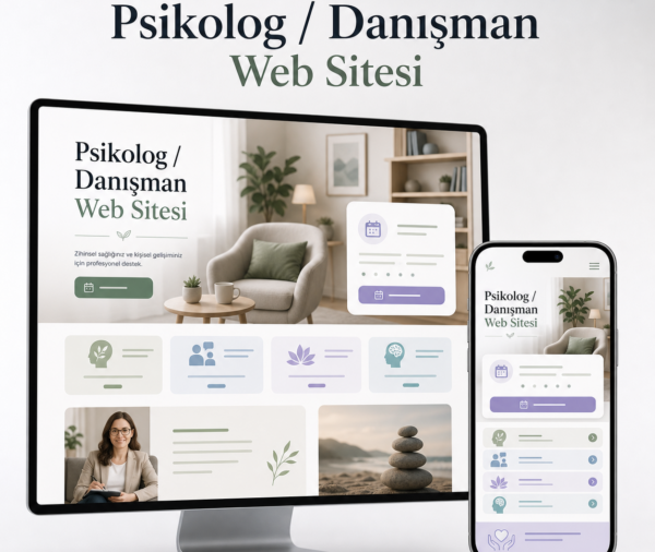 Psikolog / Danışman Web Sitesi
