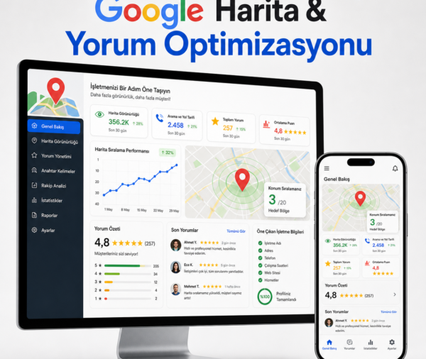 Google Harita & Yorum Optimizasyonu