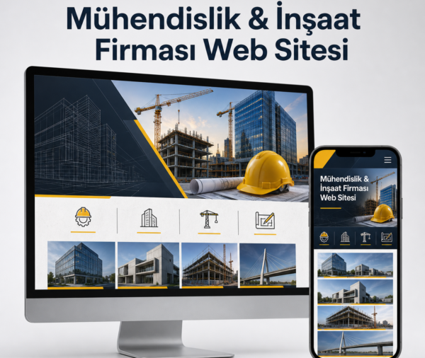 Mühendislik & İnşaat Firması Web Sitesi