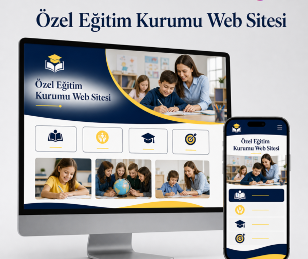 Özel Eğitim Kurumu Web Sitesi
