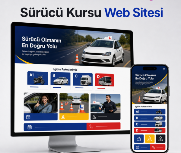 Sürücü Kursu Web Sitesi
