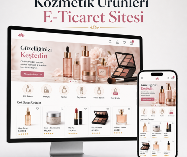 Kozmetik Ürünleri E-Ticaret Sitesi