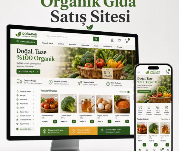 Organik Ürünler E-Ticaret Sitesi