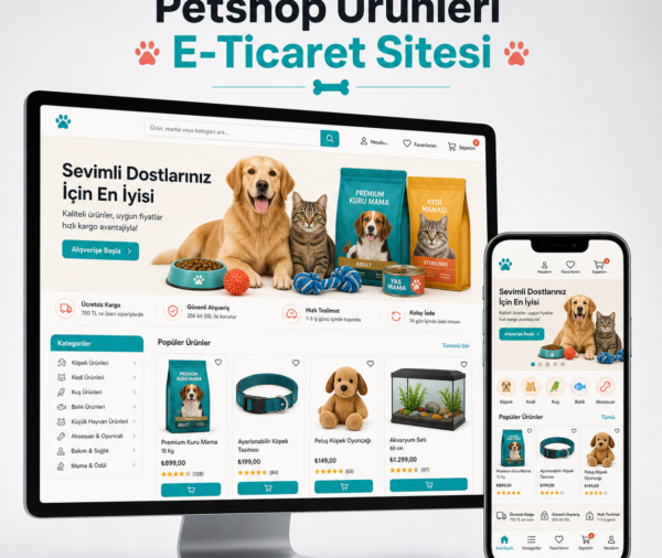 Petshop E-Ticaret Sitesi