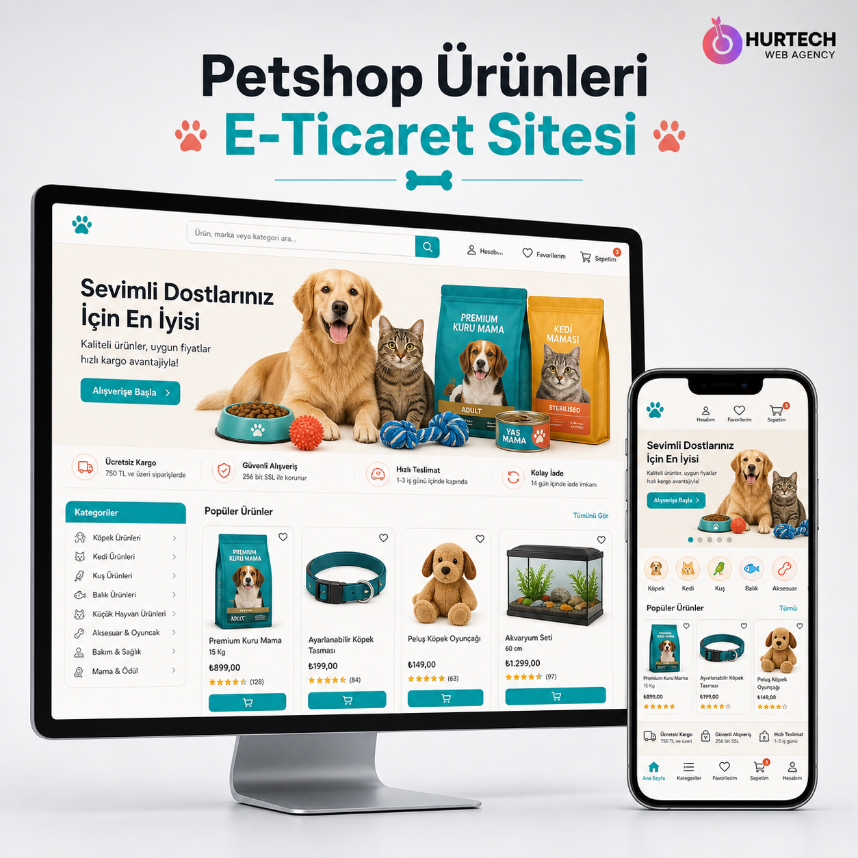 Petshop E-Ticaret Sitesi